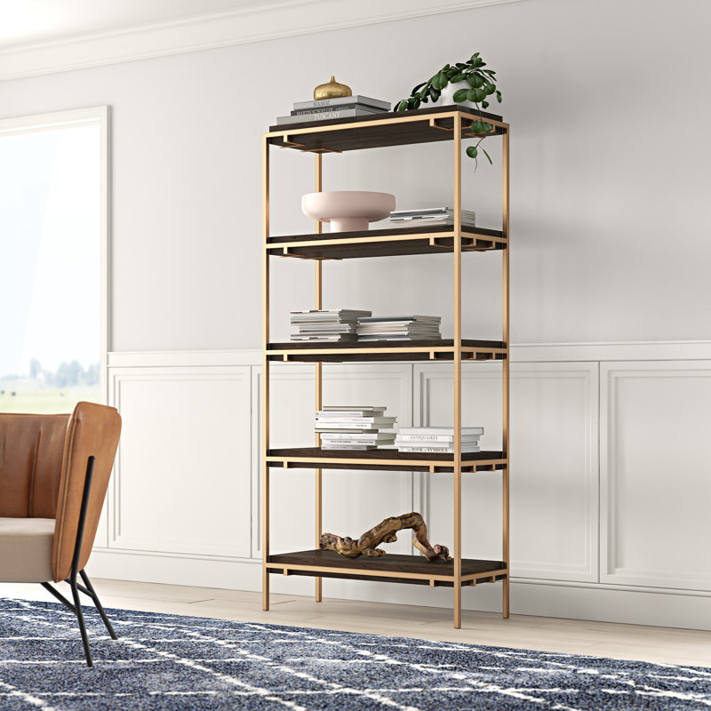 Mercury Row Mcandrew Etagere Bookcase Wayfair